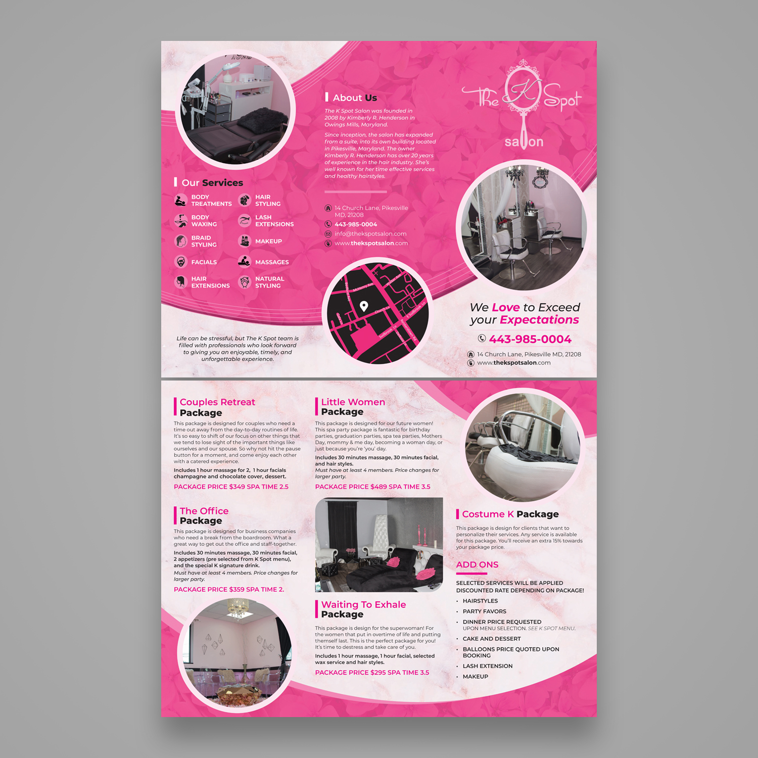 Brochure Design by Mariyam Khan for Healing Mind Wellness, LLC | Design #24044788