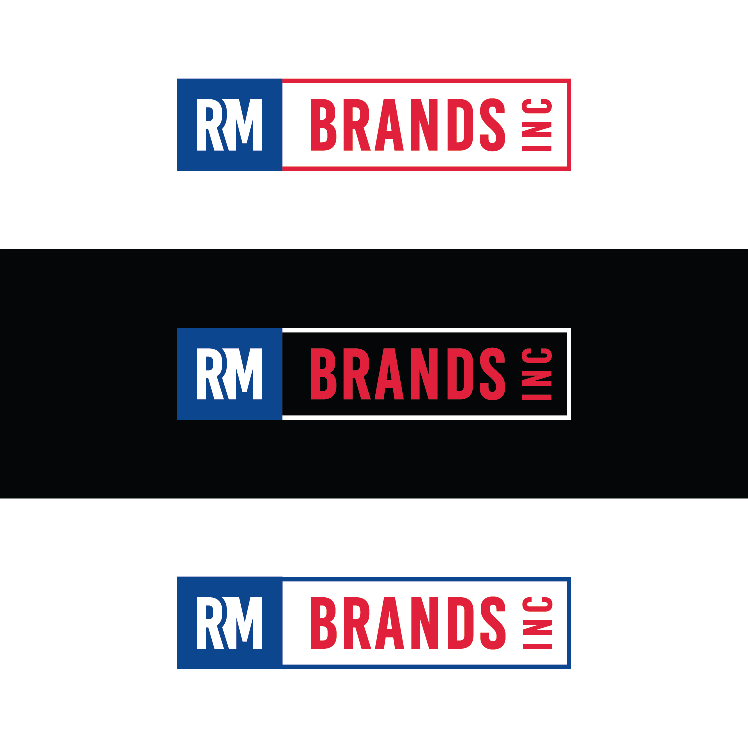 Logo Design by Muhammad Imran 3 for RM Brands Inc | Design #23933925