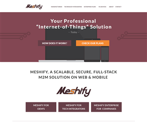 Web Design par Pablo pour Meshify | Design : #3003993