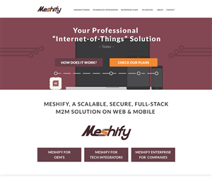 Web Design par Pablo pour Meshify | Design : #3030806