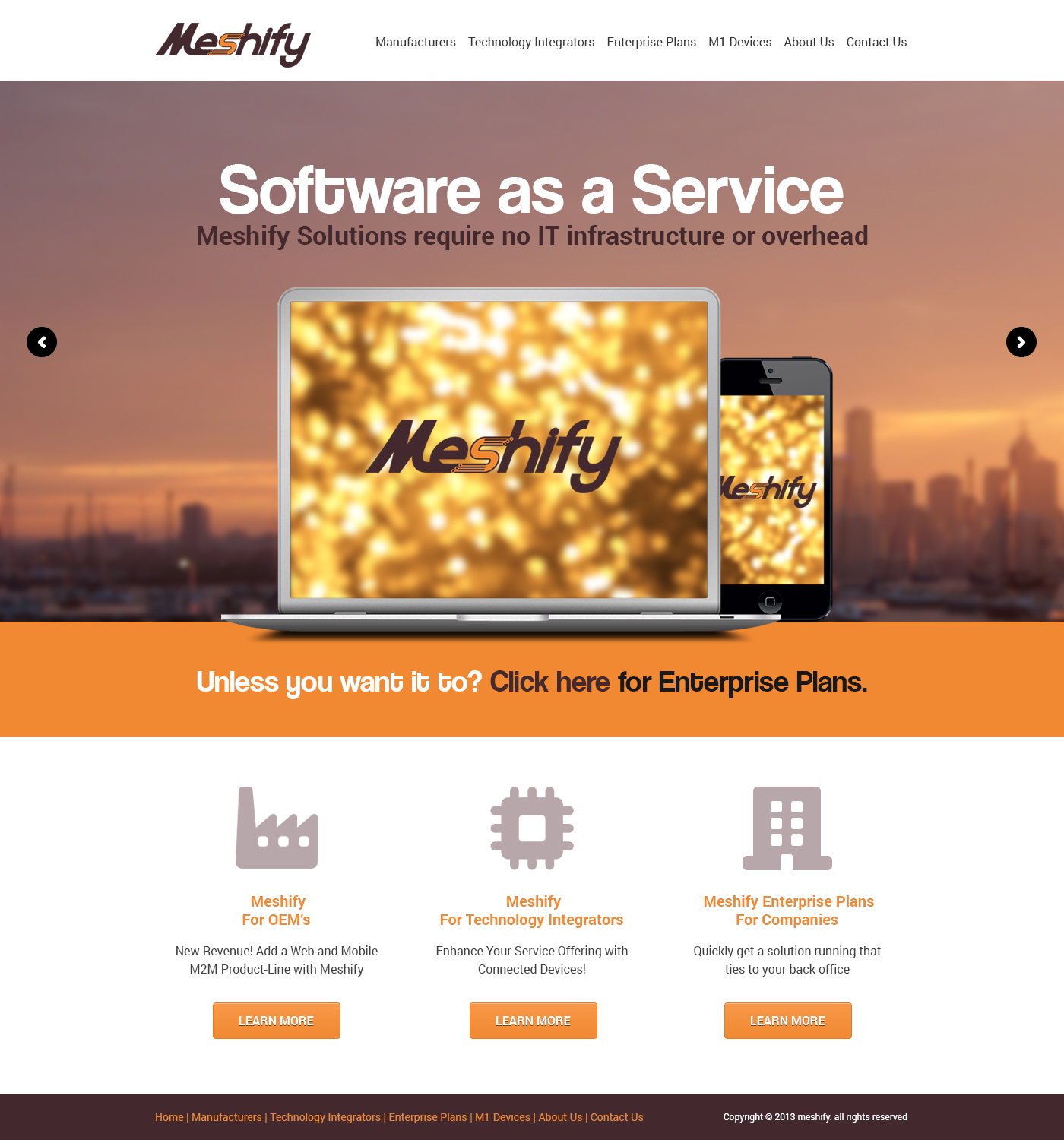 Web Design by James for Meshify | Design #3005592