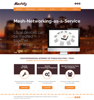 Web Design par SJ pour Meshify | Design : #3023798