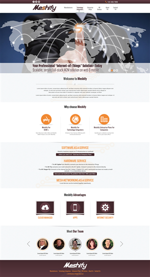 Web Design par Sbss pour Meshify | Design : #3007176