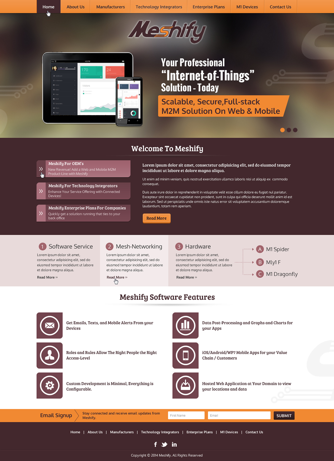 Web Design by Sbss for Meshify | Design #3011900