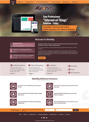 Web Design par Sbss pour Meshify | Design : #3011900