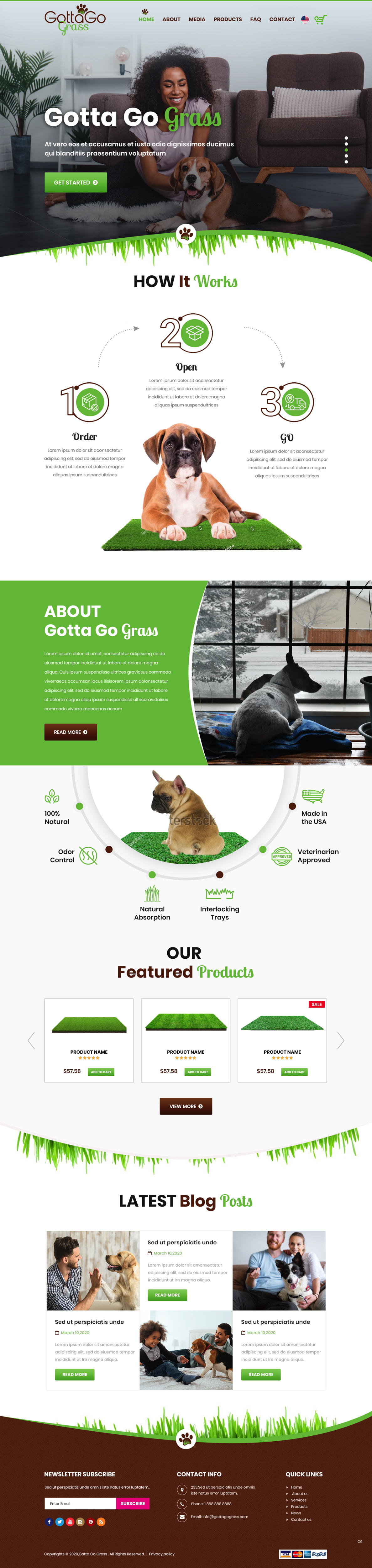 Wordpress Design by pb for this project | Design #23919805