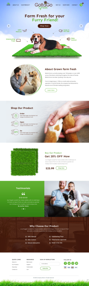 Wordpress Design by pb for this project | Design #23919820