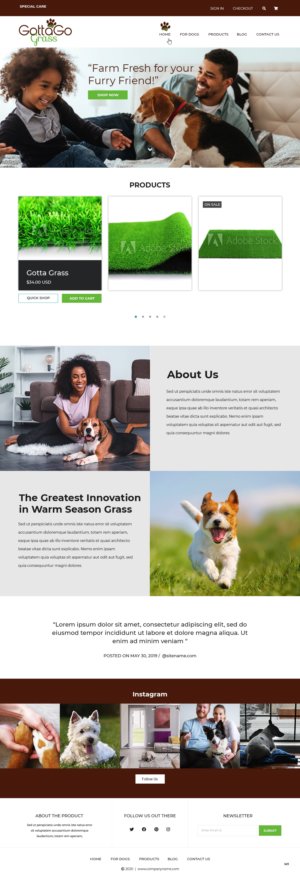 Diseño Wordpress por pb para este proyecto | Diseño: #23933717