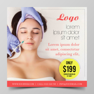 Design professional, clean and neat beauty clinic  | Diseño de Flyer por ecorokerz