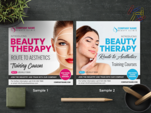 Design professional, clean and neat beauty clinic  | Diseño de Flyer por SAI DESIGNS