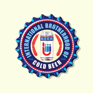 International Brotherhood of Cold Beer | Logo Design by Dennis Jackson Design