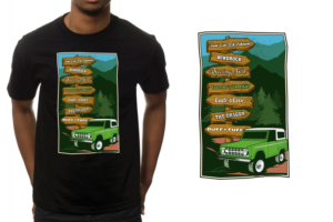 T-shirt Design by Jay Design