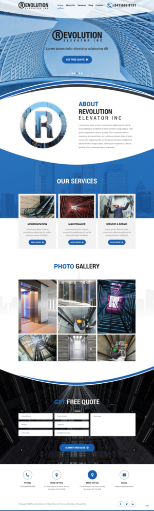 Web Design by pb for this project | Design: #23933788