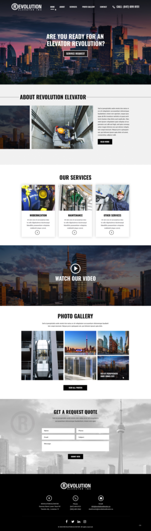 Web Design by pb for this project | Design: #23933790
