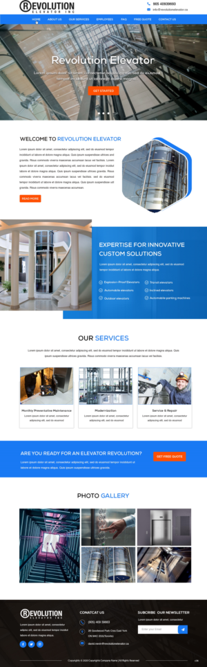 Web Design by pb for this project | Design: #23933799
