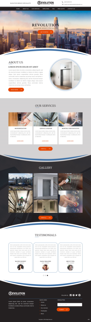 Web Design by pb for this project | Design: #23933800