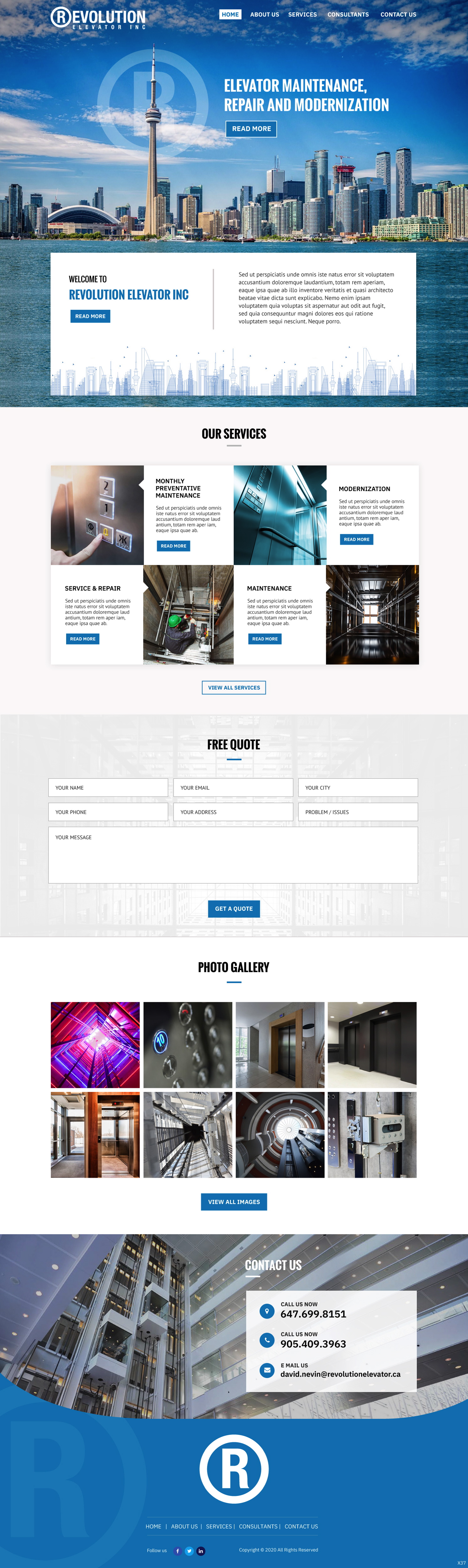 Web Design by pb for this project | Design #23933815