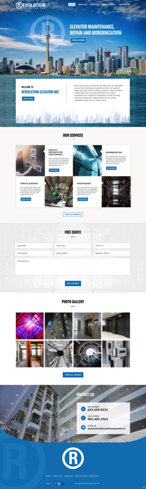 Web Design by pb for this project | Design: #23933815