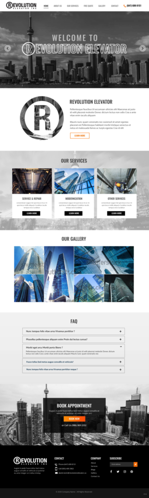 Web Design by pb for this project | Design: #23949787