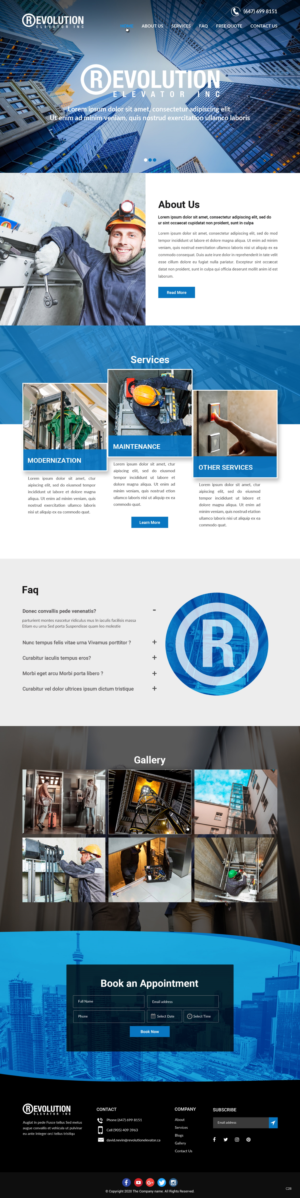 Web Design by pb for this project | Design: #23960213