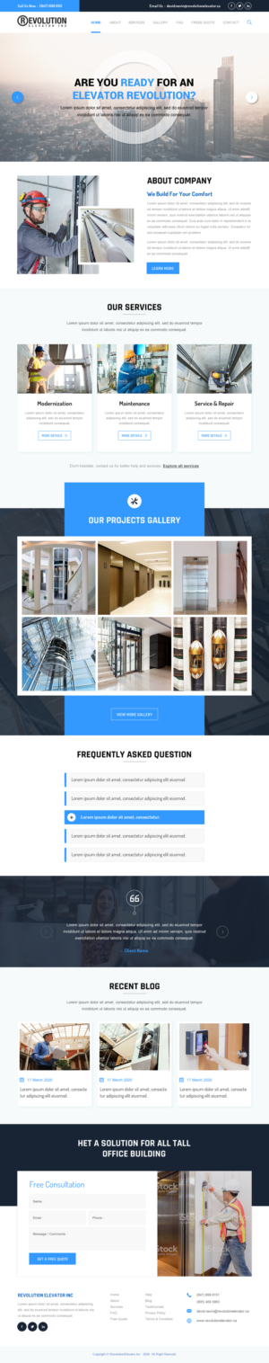Web Design by rightway for this project | Design: #23940925