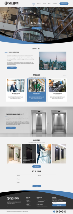Web Design by bdesigner9 for this project | Design #23940411