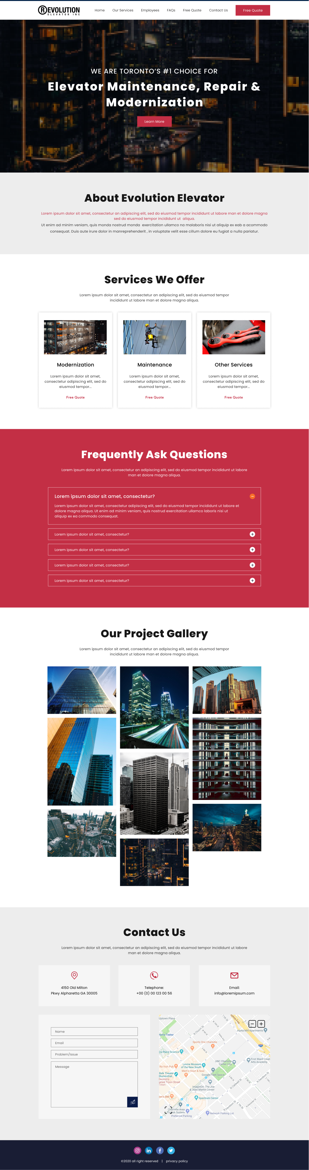 Web Design by Hassaan Shah for this project | Design #23942470