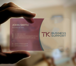 Business Card Design by Musa. A for this project | Design: #23915601