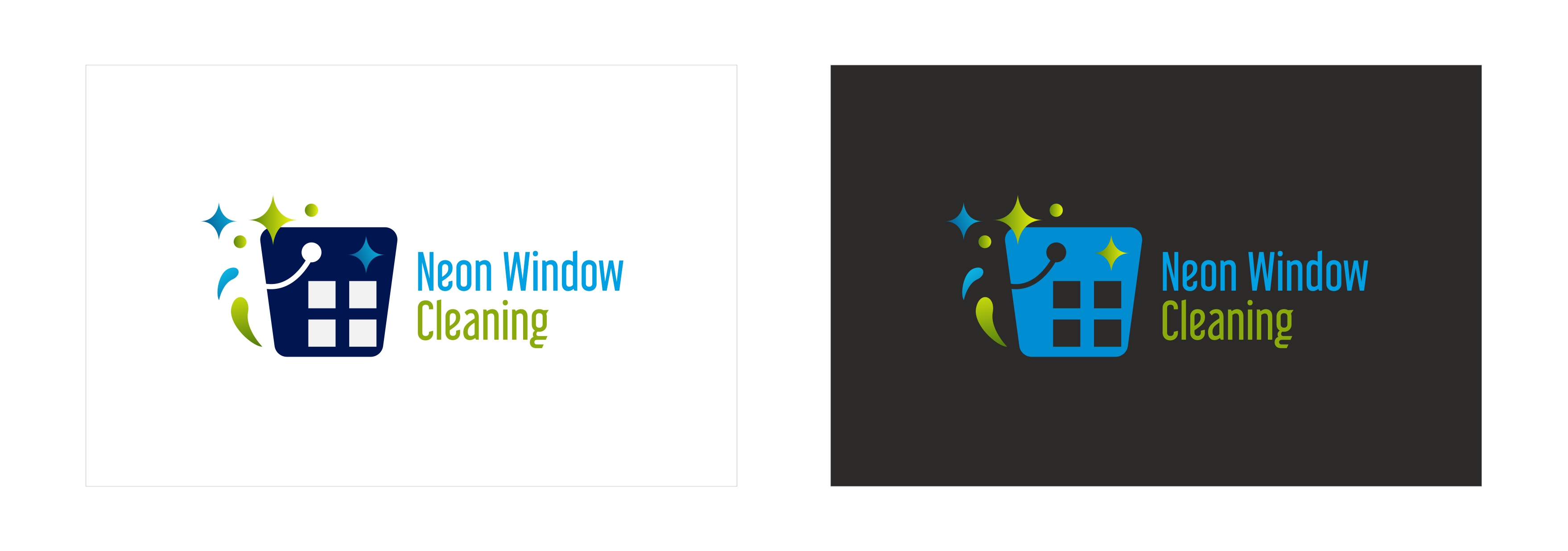 Logo Design by The Pixelcraft Studio for Neon Window Cleaning | Design #23916545