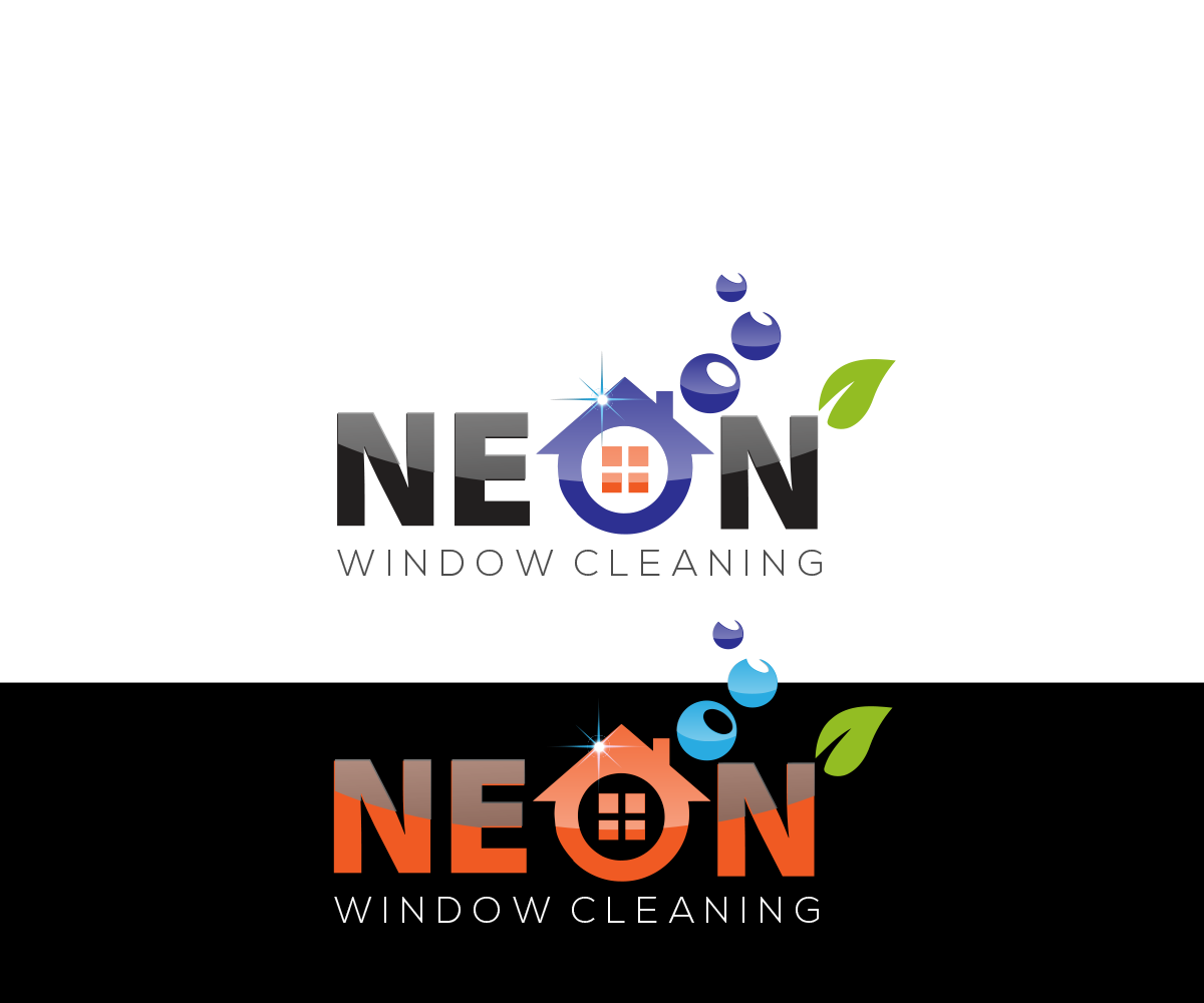 Logo Design by Anyl Thapa for Neon Window Cleaning | Design #23917055