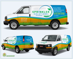 Inground sprinkler service and installation company requires a van wrap | Design de Covering de Véhicule par Azhoeck