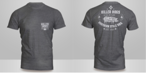 T-shirt design for restaurant | T-shirt Design by Kero