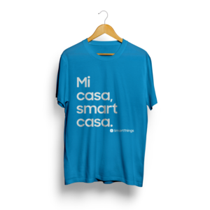 SmartThings – stay safe & stay busy during quarantine by creating designs for a bunch of tech geeks! | Diseño de Camiseta por FFF!