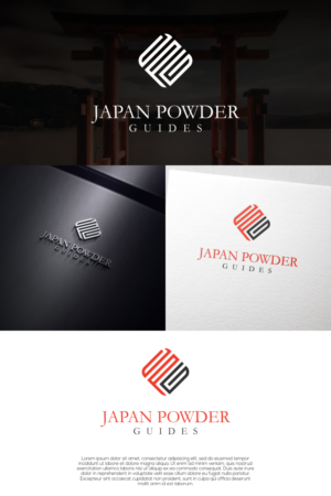 Japan Powder Guides | Logo-Design von laba tiada henti