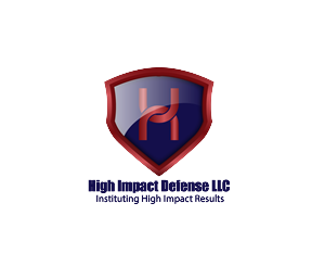 Logo Design by Red Attire Designs for High Impact Defense LLC | Design: #2997193