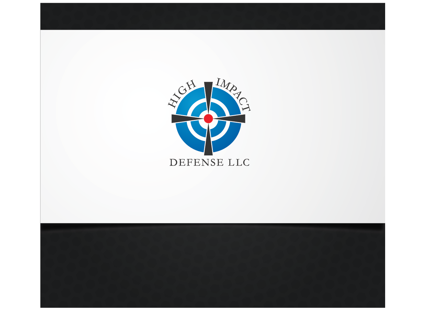 Logo Design by Blind for High Impact Defense LLC | Design #2997140