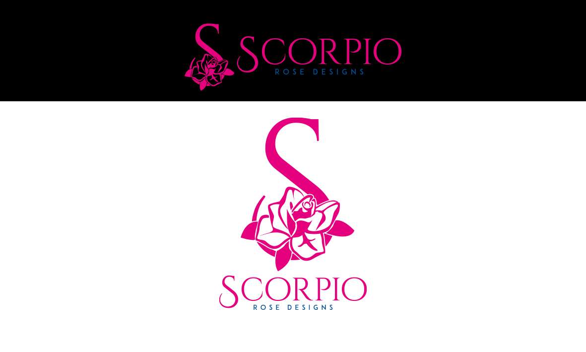Diseño de Logo por trufya para Scorpio Rose Designs | Diseño #23927551