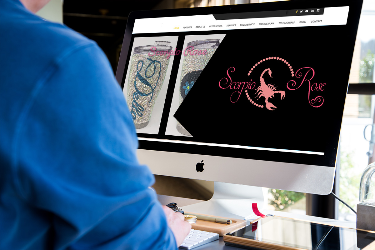 Logo-Design von Wonderful design für Scorpio Rose Designs | Design #23924358