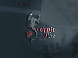 Scorpio 'Logo' Rose Designs | Logo Design by alpha hop