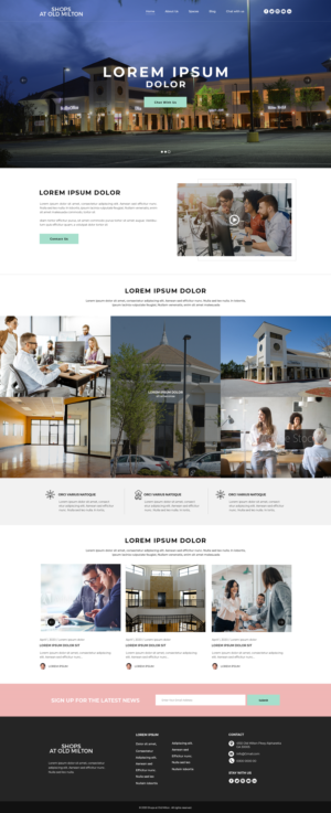 I am open. Anything that attracts new IT tech tenants to lease up shopping center/ office space | Diseño Web por logoQ