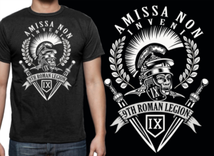 9th Legion. (9th Roman Legion) t shirt design, a shirt for a martial arts academy | T-shirt Design by DCLA