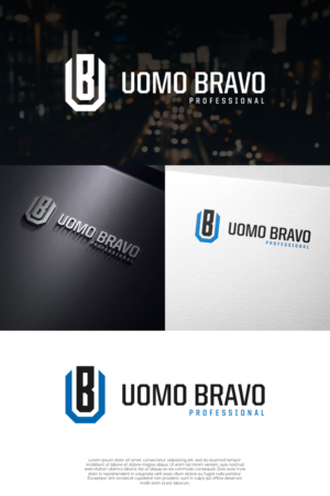 Uomo Bravo or Uomo Bravo Professional or UB or UB Professional | Logo Design by laba tiada henti