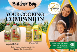 Columbus Vegetable Oils Print Advertisement Design | Design Graphique par desainerd