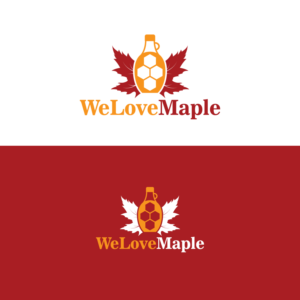 Unrestricted, we do NOT really require that “WeLoveMaple” should be on the logo, but the design should mean that. | Logo Design by Graphic Bricks