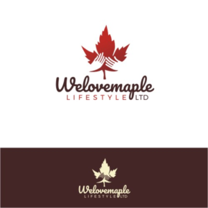 Unrestricted, we do NOT really require that “WeLoveMaple” should be on the logo, but the design should mean that. | Logo Design by iamrady