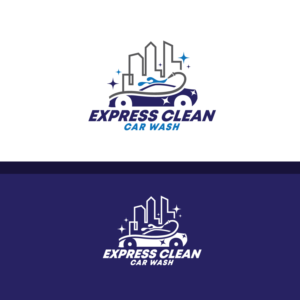 Express Clean Car Wash | Logo Design by Graphic Bricks