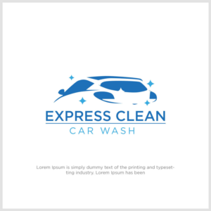 Express Clean Car Wash | Logo Design by luthfanajah 2