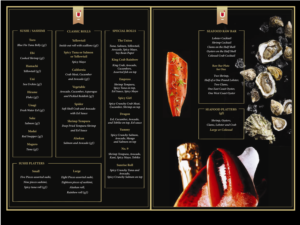 Union Sushi & Steak Dinner Menu | Menü-Design von Brigitte Melissa B