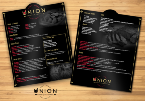 Union Sushi & Steak Dinner Menu | Menü-Design von ordelya.nicole