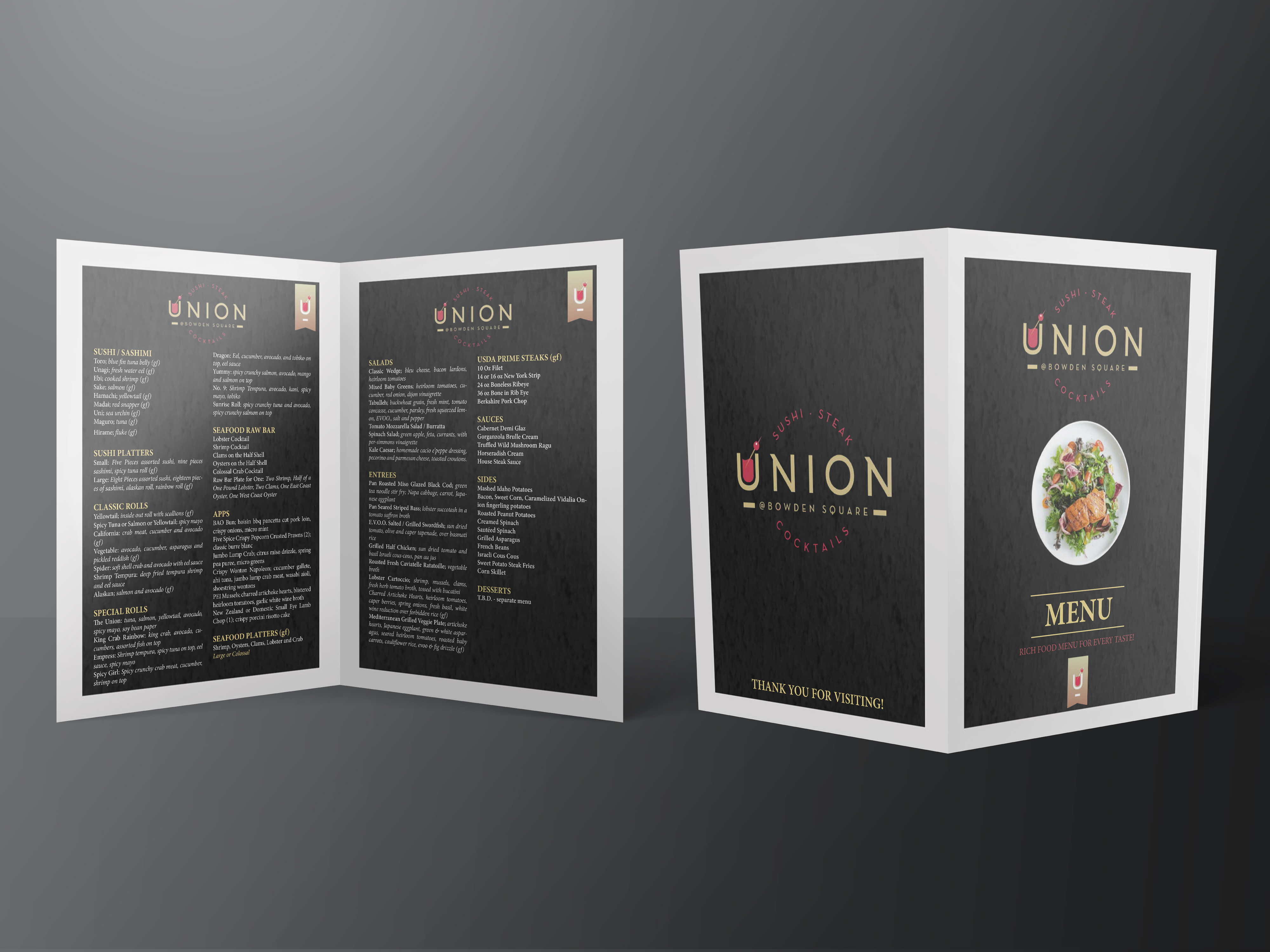 Menu Design by Atroxic Design for this project | Design #23935066